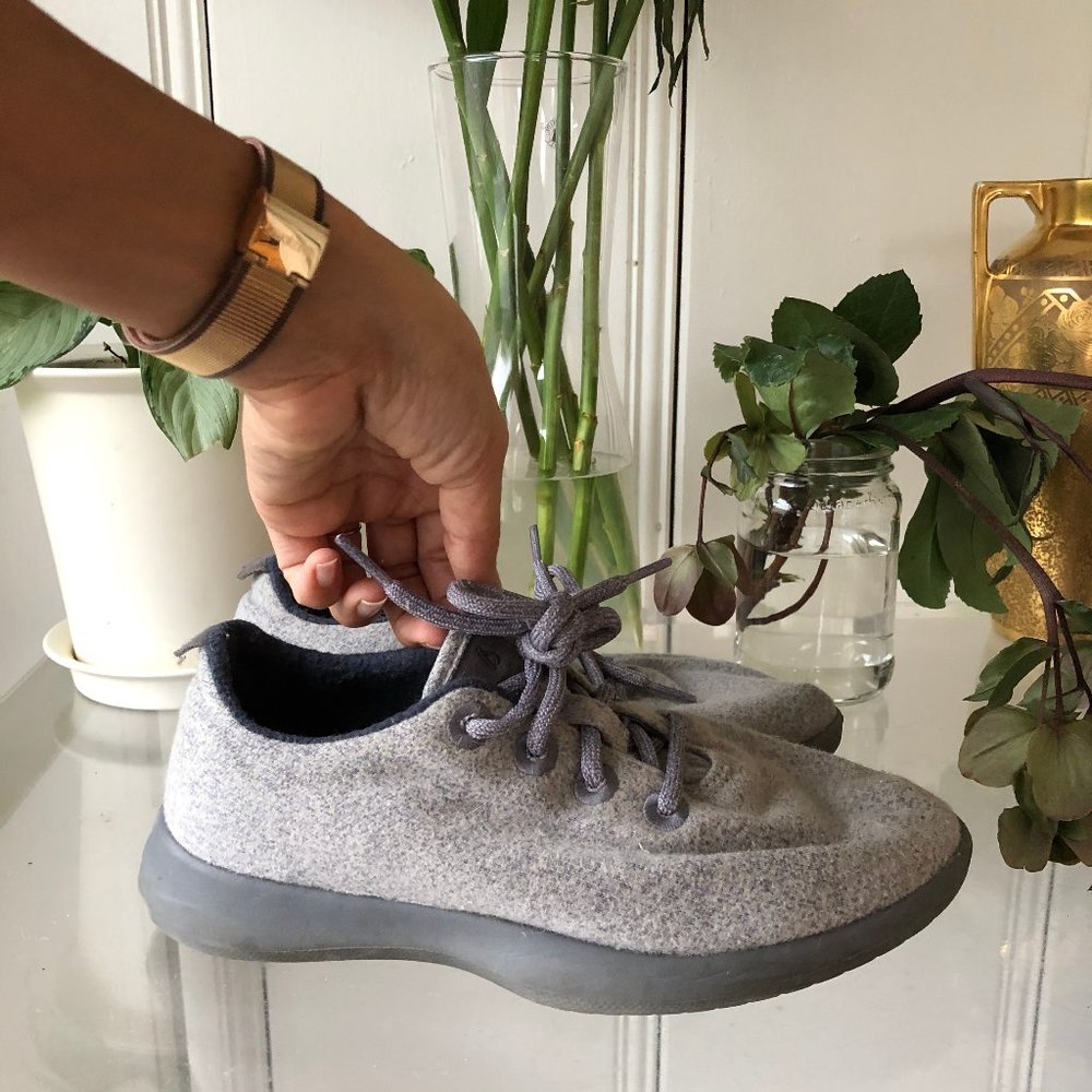 Allbirds Soft Grey Wool Runners